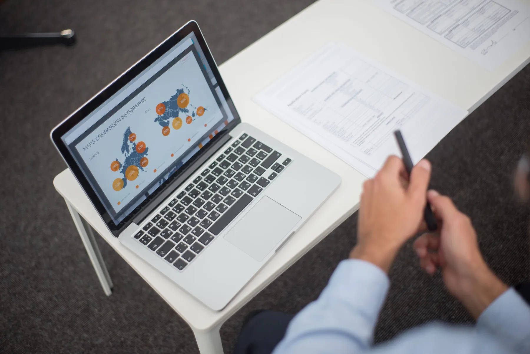 GeoImport.de 1.1: Kartenvisualisierung und tabellarische Daten am Arbeitsplatz